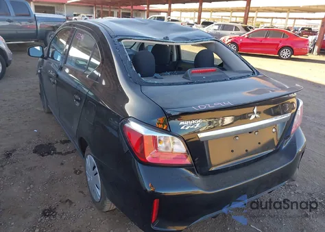 2024 Mitsubishi Mirage G4 Black Edition/Es/Le из США, поврежденный, VIN ML32FUFJ2RHF18548